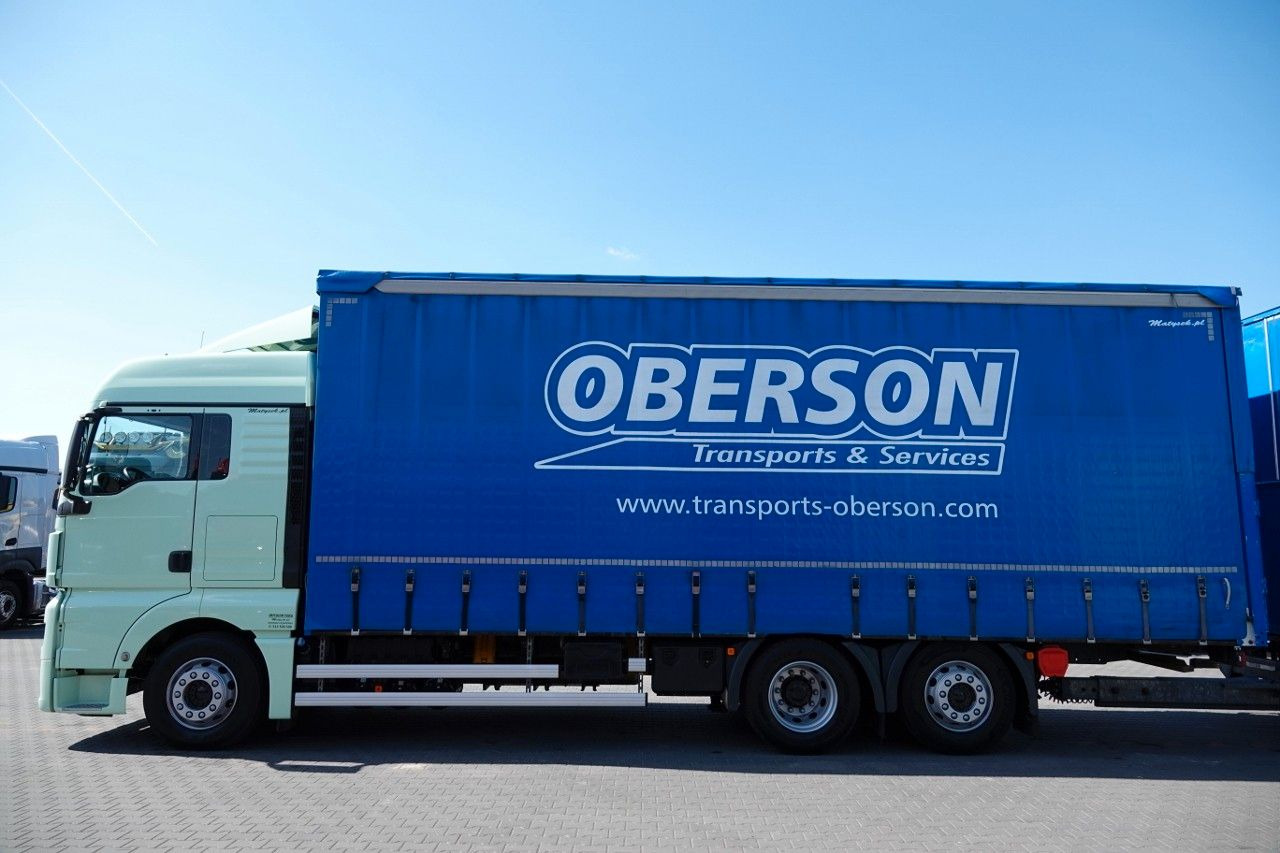 MAN TGX 26.460 / ZESTAW TANDEM PRZEJAZDOWY / 120 M3 - Φορτηγό μουσαμάς: φωτογραφία 5 MAN TGX 26.460 / ZESTAW TANDEM PRZEJAZDOWY / 120 M3 - Φορτηγό μουσαμάς: φωτογραφία 5