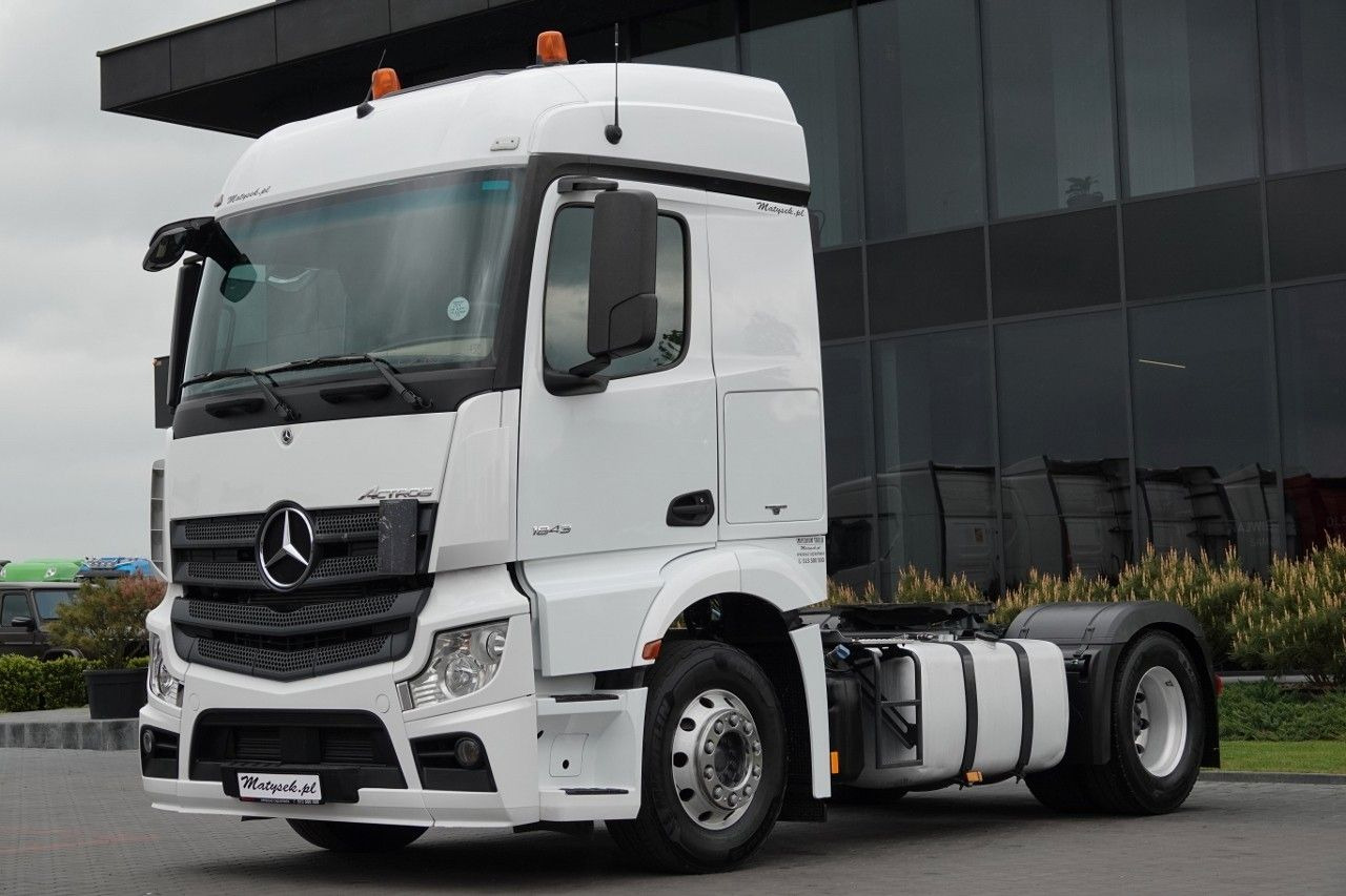 Mercedes-Benz ACTROS 1843 / RETARDER / ALUFELGI / EURO 6 / SPR - Τράκτορας: φωτογραφία 1 Mercedes-Benz ACTROS 1843 / RETARDER / ALUFELGI / EURO 6 / SPR - Τράκτορας: φωτογραφία 1