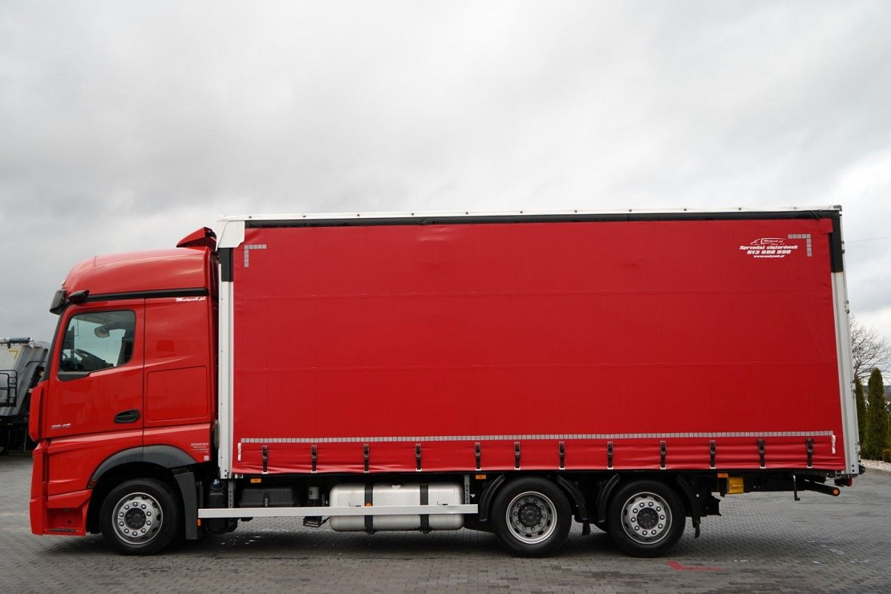 Mercedes-Benz ACTROS / 2545 / SOLÓWKA / 6x2 / I-PARK COOL / - Φορτηγό μουσαμάς: φωτογραφία 2 Mercedes-Benz ACTROS / 2545 / SOLÓWKA / 6x2 / I-PARK COOL / - Φορτηγό μουσαμάς: φωτογραφία 2