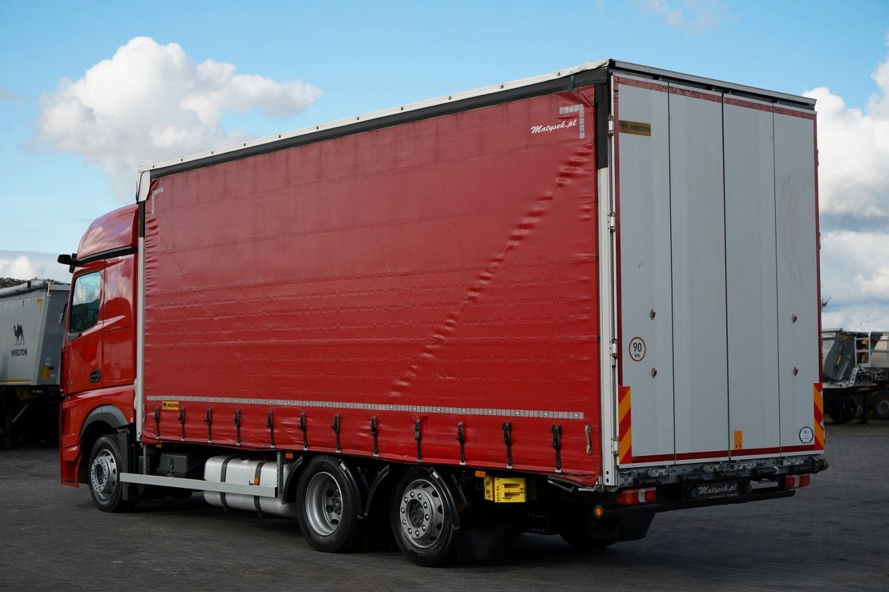 Mercedes-Benz ACTROS 2545 / SOLÓWKA / 6x2 / OŚ PODNOSZONA / B - Φορτηγό μουσαμάς: φωτογραφία 3 Mercedes-Benz ACTROS 2545 / SOLÓWKA / 6x2 / OŚ PODNOSZONA / B - Φορτηγό μουσαμάς: φωτογραφία 3