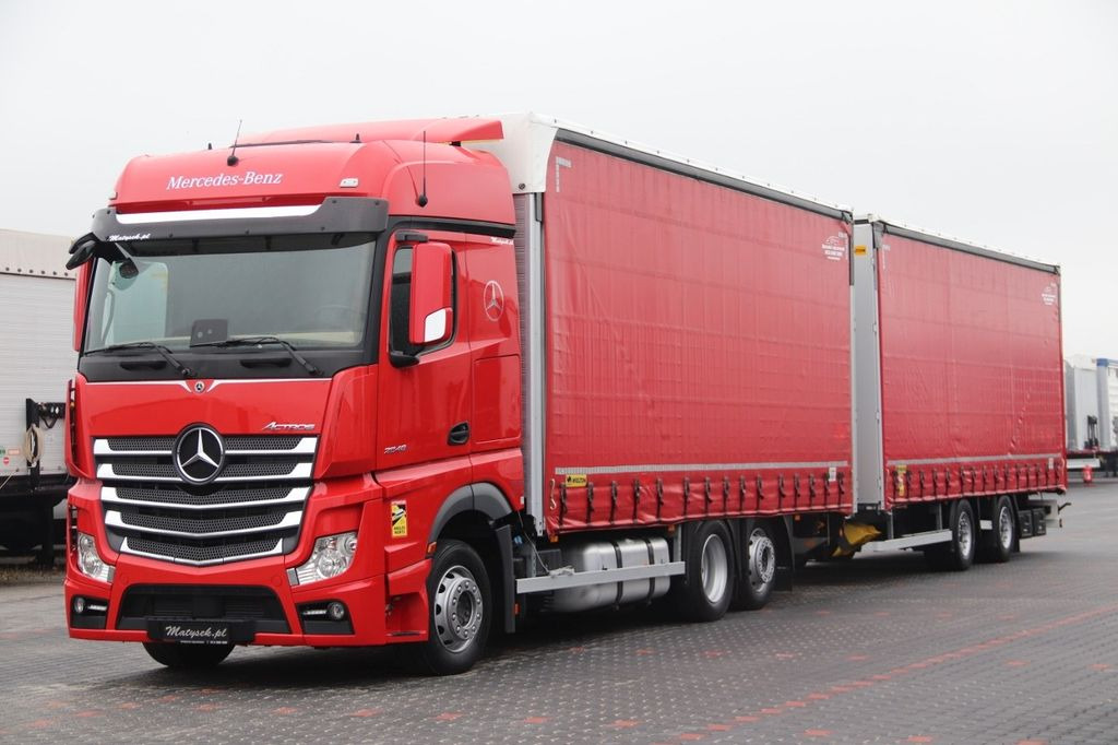 Mercedes-Benz ACTROS 2548/JUMBO TRUCK 120 M3/VEHICULAR/I-COOL - Φορτηγό μουσαμάς: φωτογραφία 5 Mercedes-Benz ACTROS 2548/JUMBO TRUCK 120 M3/VEHICULAR/I-COOL - Φορτηγό μουσαμάς: φωτογραφία 5