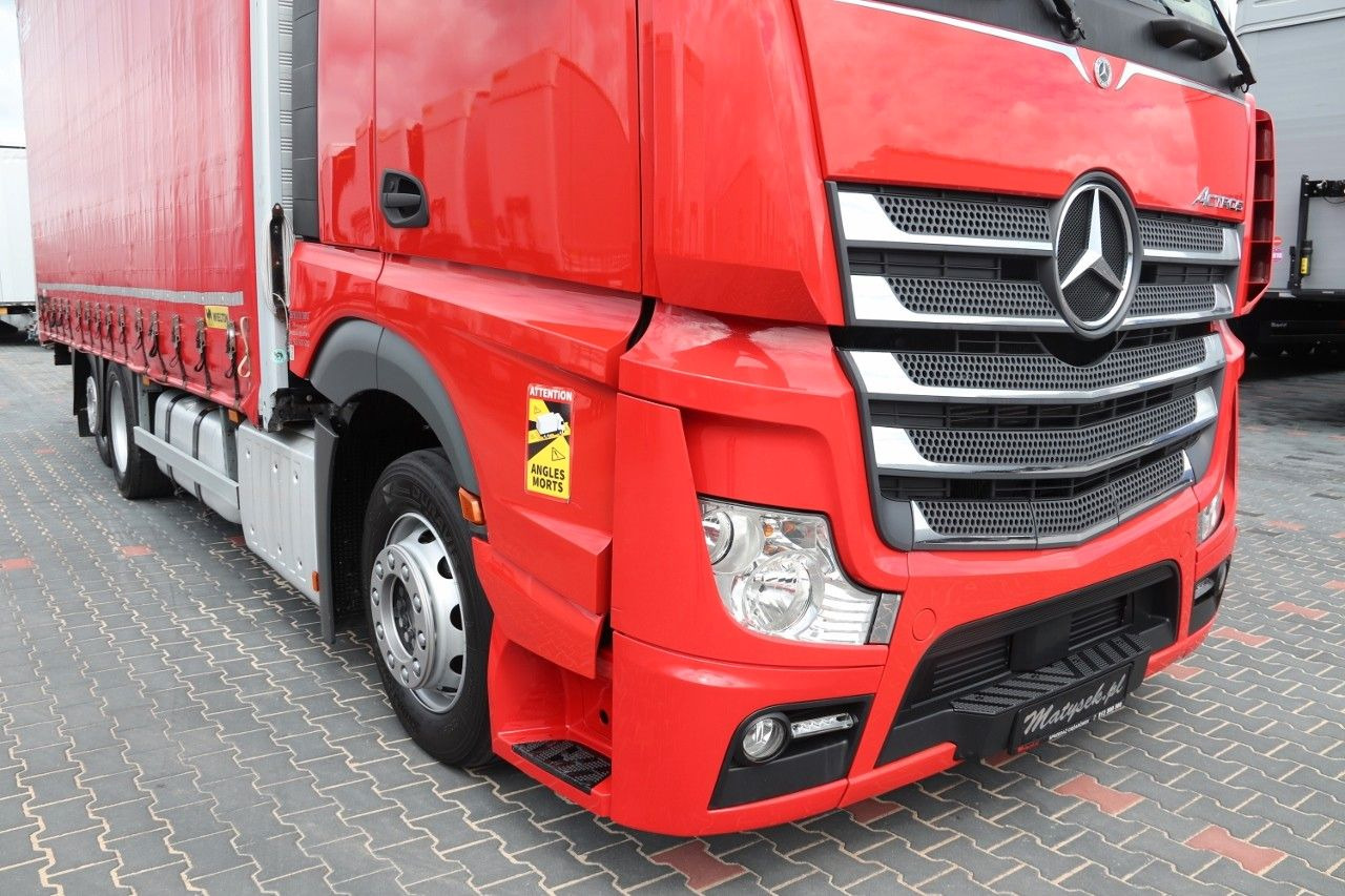Mercedes-Benz ACTROS 2548 / ZESTAW TANDEM 120 M3 / PRZEJAZDOWY - Φορτηγό μουσαμάς: φωτογραφία 4 Mercedes-Benz ACTROS 2548 / ZESTAW TANDEM 120 M3 / PRZEJAZDOWY - Φορτηγό μουσαμάς: φωτογραφία 4