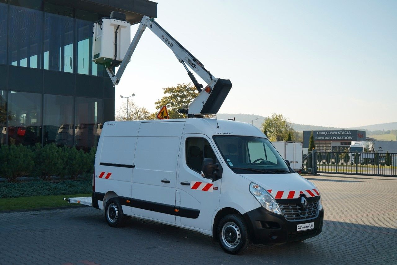 Renault MASTER / PODNOŚNIK KOSZOWY - 10.5 m / BLASZAK + - Φορτηγό με εναέρια πλατφόρμα: φωτογραφία 1 Renault MASTER / PODNOŚNIK KOSZOWY - 10.5 m / BLASZAK + - Φορτηγό με εναέρια πλατφόρμα: φωτογραφία 1