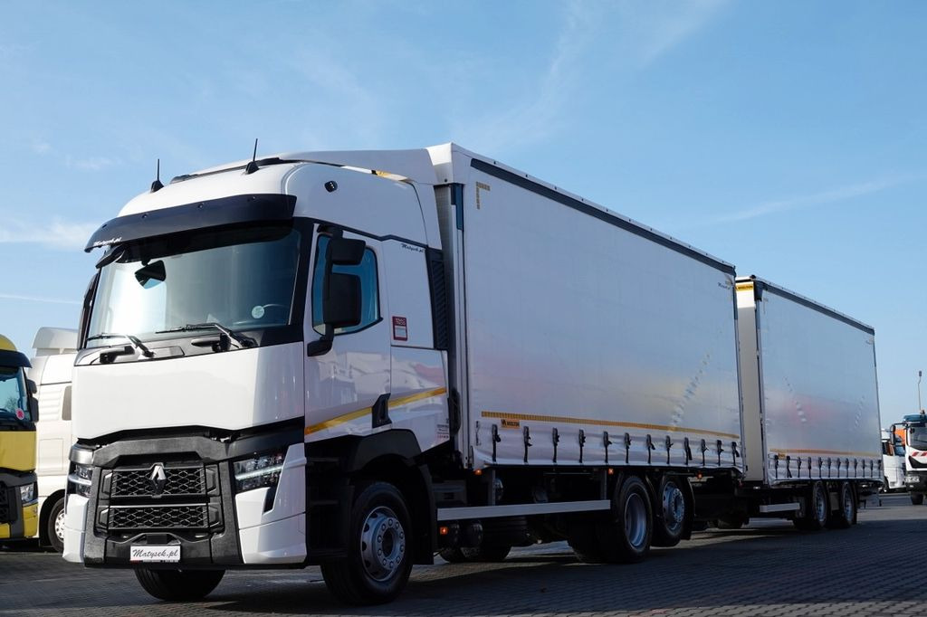Renault T 440 / 13 LITROWA / ZESTAW TANDEM PRZEJAZDOWY - Φορτηγό μουσαμάς: φωτογραφία 2 Renault T 440 / 13 LITROWA / ZESTAW TANDEM PRZEJAZDOWY - Φορτηγό μουσαμάς: φωτογραφία 2