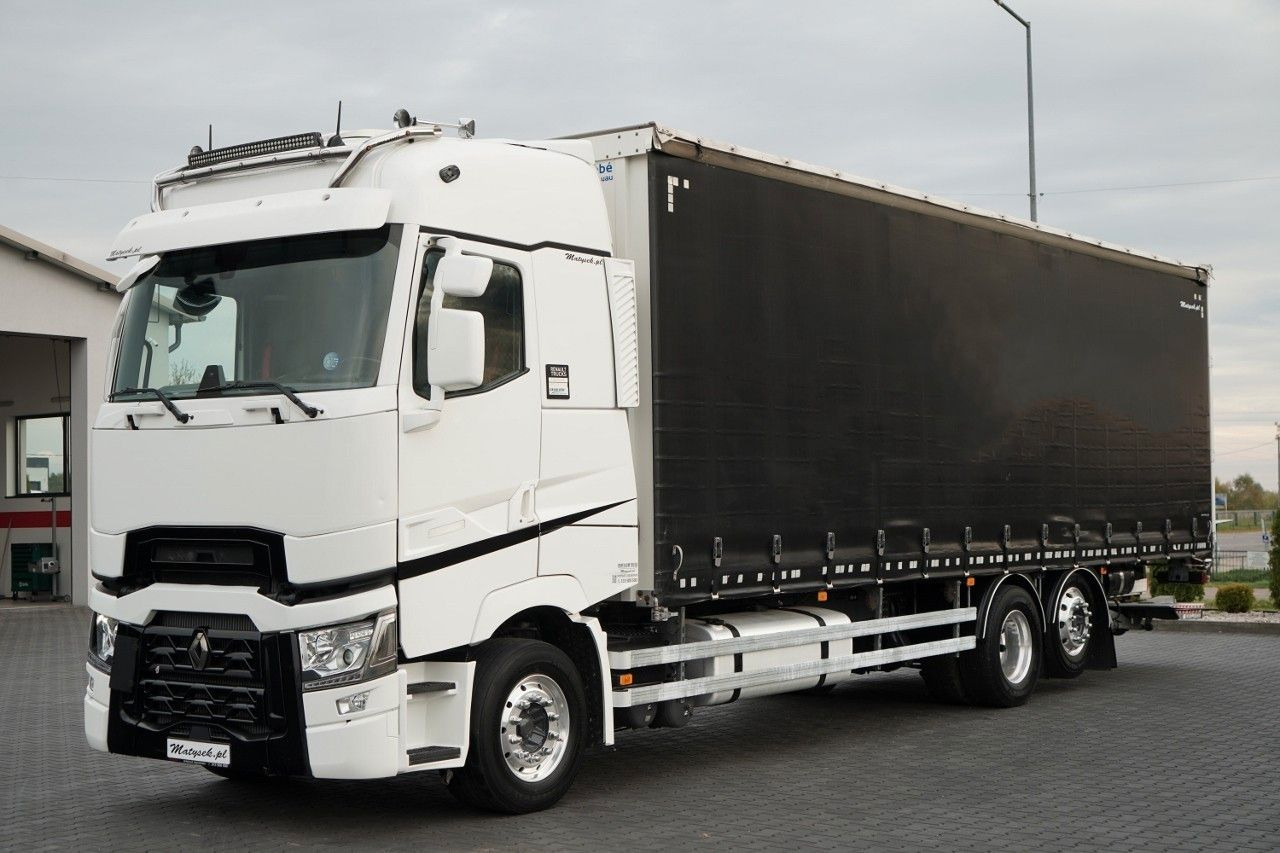 Renault T 440 / 6X2 / SOLÓWKA / FIRANKA 9.5 M / I-PARK C - Φορτηγό μουσαμάς: φωτογραφία 1 Renault T 440 / 6X2 / SOLÓWKA / FIRANKA 9.5 M / I-PARK C - Φορτηγό μουσαμάς: φωτογραφία 1