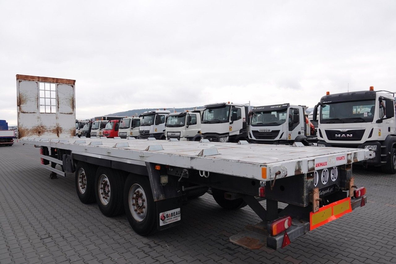 Samro NACZEPA PLATFORMA / MOCNA PODŁOGA / OSIE SAF - Επικαθήμενο πλατφόρμα/ Καρότσα: φωτογραφία 3 Samro NACZEPA PLATFORMA / MOCNA PODŁOGA / OSIE SAF - Επικαθήμενο πλατφόρμα/ Καρότσα: φωτογραφία 3