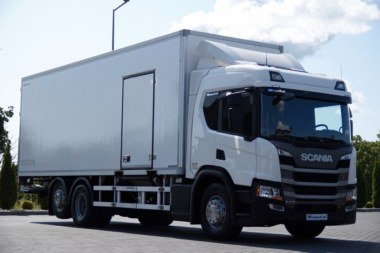 Scania P 410 / 6X2 /CHŁODNIA / SLÓWKA / Agregat THERMO - Φορτηγό ψυγείο: φωτογραφία 1 Scania P 410 / 6X2 /CHŁODNIA / SLÓWKA / Agregat THERMO - Φορτηγό ψυγείο: φωτογραφία 1