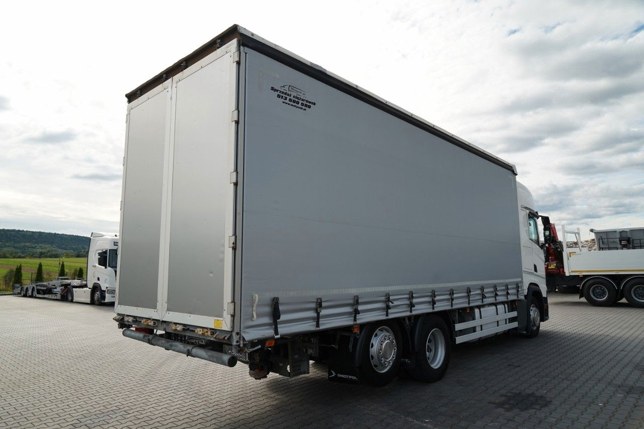 Scania S 450 / SOLÓWKA / 6X2 / OŚ PODNOSZONA / 2019 / - Φορτηγό μουσαμάς: φωτογραφία 5 Scania S 450 / SOLÓWKA / 6X2 / OŚ PODNOSZONA / 2019 / - Φορτηγό μουσαμάς: φωτογραφία 5