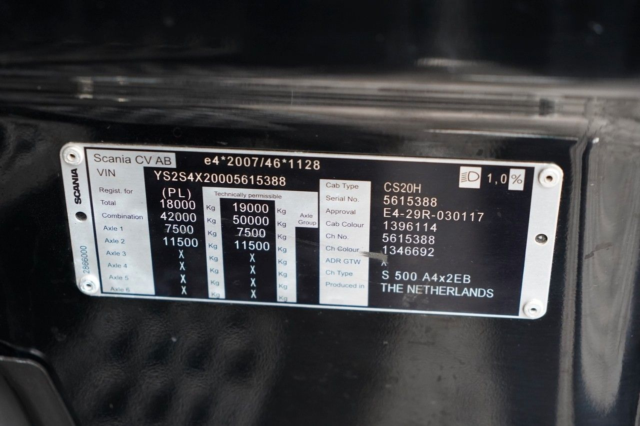 Τράκτορας Scania S 500 / MEGA / RETARDER / LOW DECK / I-PARK COOL: φωτογραφία 18 Τράκτορας Scania S 500 / MEGA / RETARDER / LOW DECK / I-PARK COOL: φωτογραφία 18