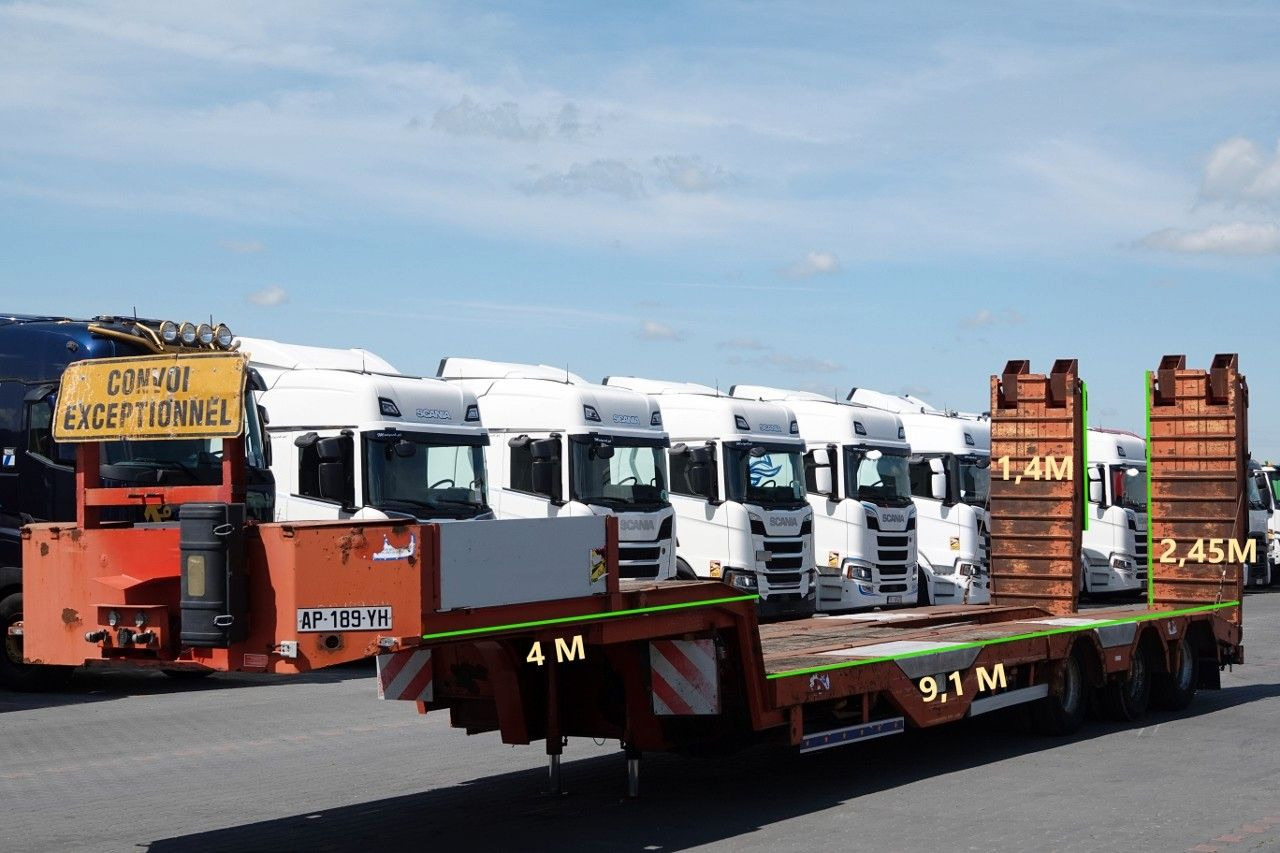 TRAX / NACZEPA LAWETA / NISKOPODWOZIE / NAJAZDY - Επικαθήμενο με χαμηλό δάπεδο: φωτογραφία 2 TRAX / NACZEPA LAWETA / NISKOPODWOZIE / NAJAZDY - Επικαθήμενο με χαμηλό δάπεδο: φωτογραφία 2