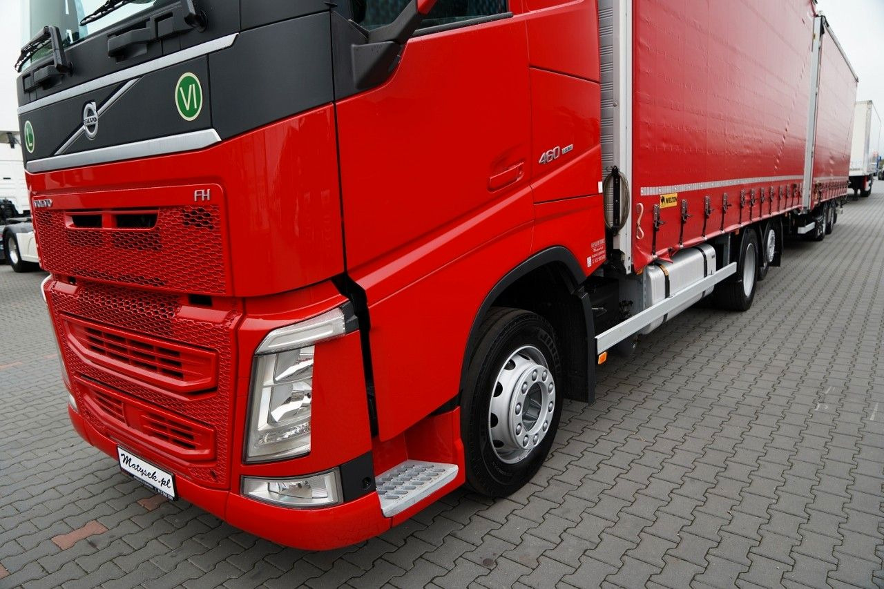 Φορτηγό μουσαμάς Volvo FH 460 / I-SAVE / ZESTAW TANDEM 120 M3 / PRZEJAZ: φωτογραφία 6
