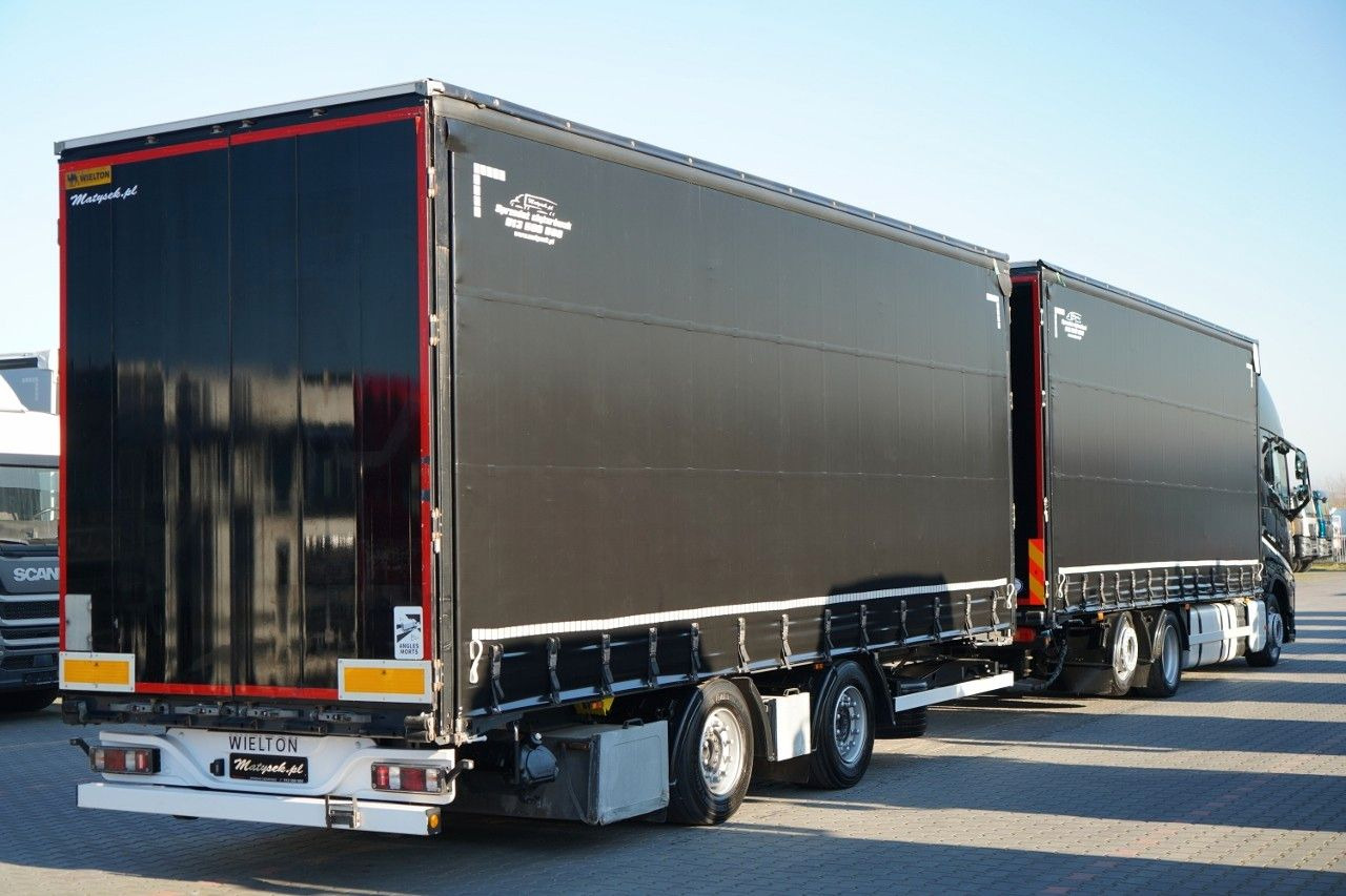 Volvo FH 460 / ZESTAW TANDEM / 120 M3 / PRZEJAZDOWY / - Φορτηγό μουσαμάς: φωτογραφία 3 Volvo FH 460 / ZESTAW TANDEM / 120 M3 / PRZEJAZDOWY / - Φορτηγό μουσαμάς: φωτογραφία 3