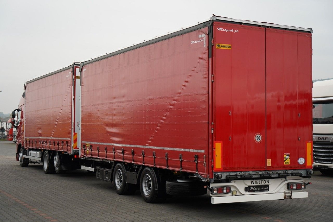 Volvo FH 460 / ZESTAW TANDEM / 120 M3 / PRZEJAZDOWY / - Φορτηγό μουσαμάς: φωτογραφία 3 Volvo FH 460 / ZESTAW TANDEM / 120 M3 / PRZEJAZDOWY / - Φορτηγό μουσαμάς: φωτογραφία 3