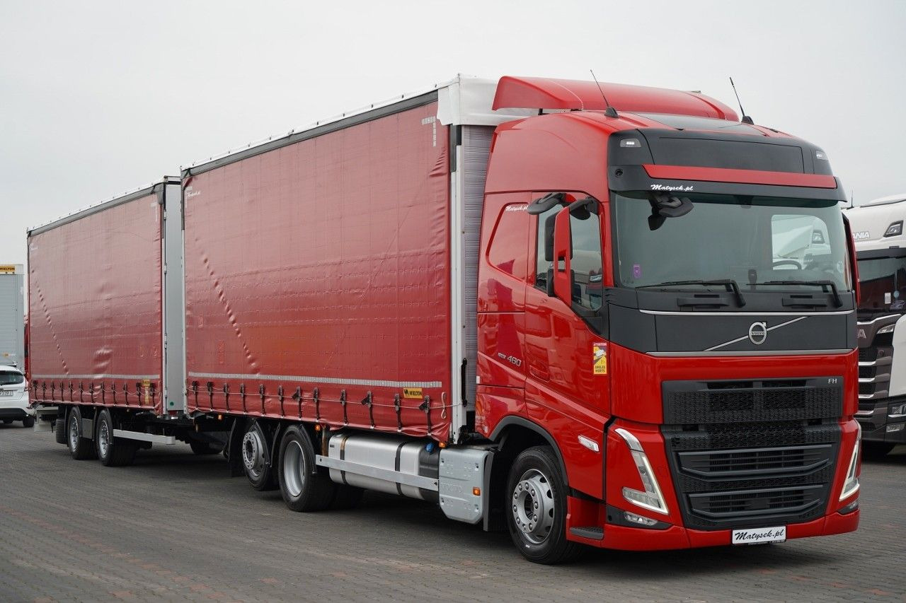 Volvo FH 460 / ZESTAW TANDEM / 120 M3 / PRZEJAZDOWY / - Φορτηγό μουσαμάς: φωτογραφία 5 Volvo FH 460 / ZESTAW TANDEM / 120 M3 / PRZEJAZDOWY / - Φορτηγό μουσαμάς: φωτογραφία 5
