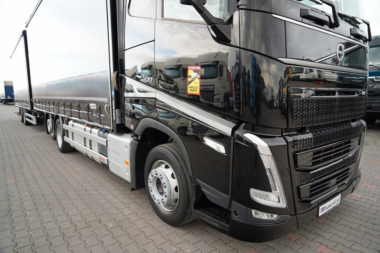 Volvo FH 500 / I-SAVE / XL / ZESTAW TANDEM PRZEJAZDOWY - Φορτηγό μουσαμάς: φωτογραφία 5 Volvo FH 500 / I-SAVE / XL / ZESTAW TANDEM PRZEJAZDOWY - Φορτηγό μουσαμάς: φωτογραφία 5