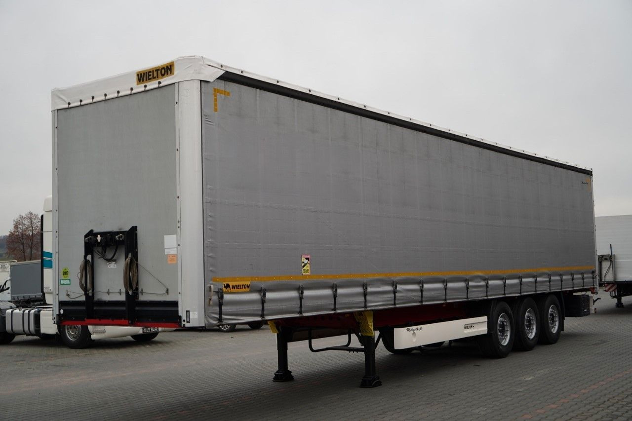 Wielton FIRANKA STANDARD / MULDA DO STALI - 9 M / OŚ POD - Επικαθήμενο κουρτίνα: φωτογραφία 1 Wielton FIRANKA STANDARD / MULDA DO STALI - 9 M / OŚ POD - Επικαθήμενο κουρτίνα: φωτογραφία 1