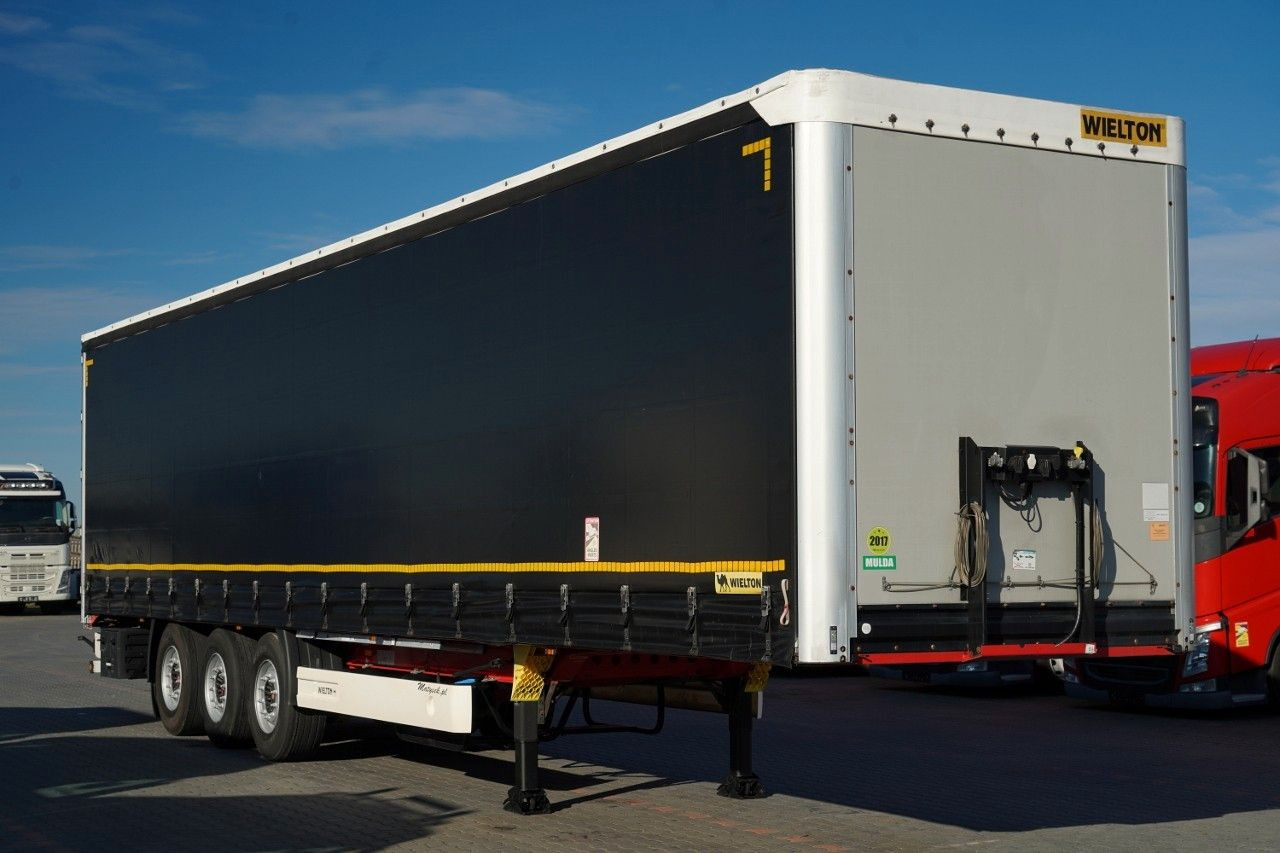 Wielton FIRANKA STANDARD / MULDA DO STALI - 9 M / OŚ POD - Επικαθήμενο κουρτίνα: φωτογραφία 1 Wielton FIRANKA STANDARD / MULDA DO STALI - 9 M / OŚ POD - Επικαθήμενο κουρτίνα: φωτογραφία 1