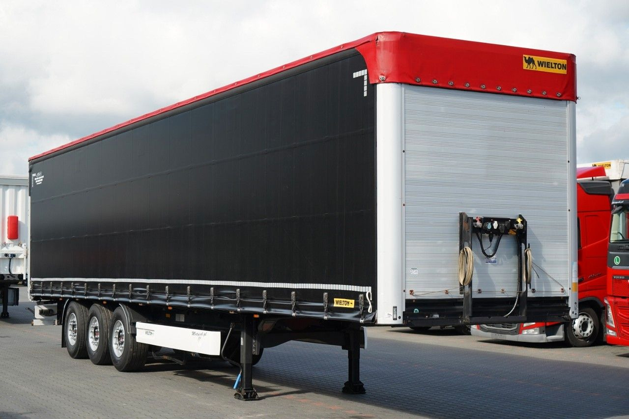 Wielton / FIRANKA STANDARD / MULDA DO STALI - 9 M / OŚ - Επικαθήμενο κουρτίνα: φωτογραφία 1 Wielton / FIRANKA STANDARD / MULDA DO STALI - 9 M / OŚ - Επικαθήμενο κουρτίνα: φωτογραφία 1