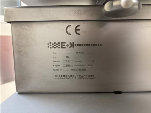 EK SFA35 Vibratory hopper - Μηχανή τροφίμων: φωτογραφία 3 EK SFA35 Vibratory hopper - Μηχανή τροφίμων: φωτογραφία 3