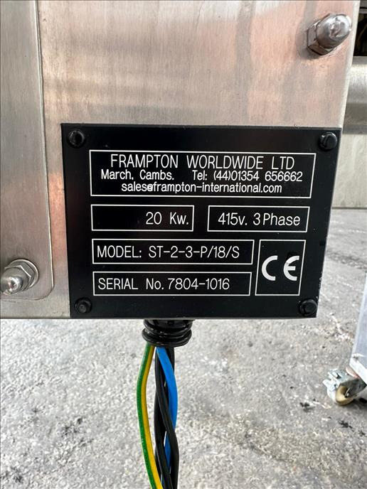 Frampton ST-2-3-P Conveyor grill - Μηχανή τροφίμων: φωτογραφία 4 Frampton ST-2-3-P Conveyor grill - Μηχανή τροφίμων: φωτογραφία 4