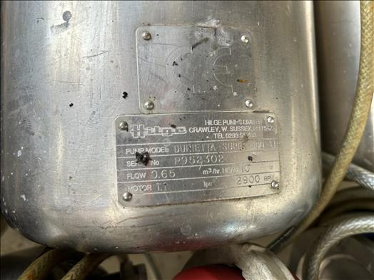 Μηχανή τροφίμων Hilge Durietta-Super100 Centrifugal pump: φωτογραφία 6 Μηχανή τροφίμων Hilge Durietta-Super100 Centrifugal pump: φωτογραφία 6