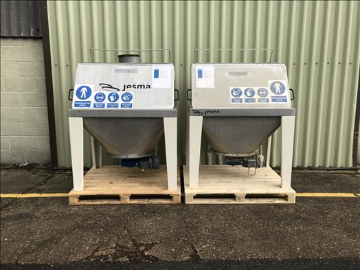 Jesma 250Kg stainless agitated hopper - Μηχανή τροφίμων: φωτογραφία 1 Jesma 250Kg stainless agitated hopper - Μηχανή τροφίμων: φωτογραφία 1