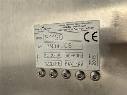 Promens 511SD Tray sealer - Μηχανή συσκευασίας: φωτογραφία 5 Promens 511SD Tray sealer - Μηχανή συσκευασίας: φωτογραφία 5