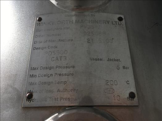 Winkworth PV35 steam jacketed kettle - Μηχανή τροφίμων: φωτογραφία 5 Winkworth PV35 steam jacketed kettle - Μηχανή τροφίμων: φωτογραφία 5