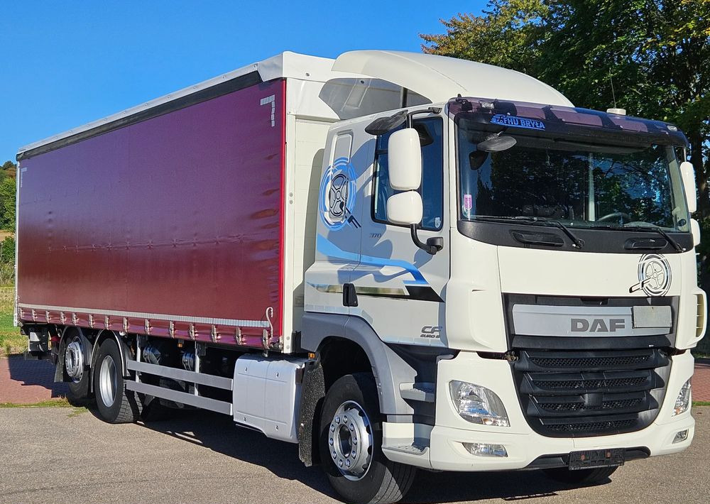 DAF CF370/410/BURTO-FIRANKA/RETARDER/WINDA/OŚ SKRĘTNA-PODNOSZONA/E6/SPROWADZONY/20PALET/BURTO-FIRANKA - Φορτηγό μουσαμάς: φωτογραφία 2 DAF CF370/410/BURTO-FIRANKA/RETARDER/WINDA/OŚ SKRĘTNA-PODNOSZONA/E6/SPROWADZONY/20PALET/BURTO-FIRANKA - Φορτηγό μουσαμάς: φωτογραφία 2