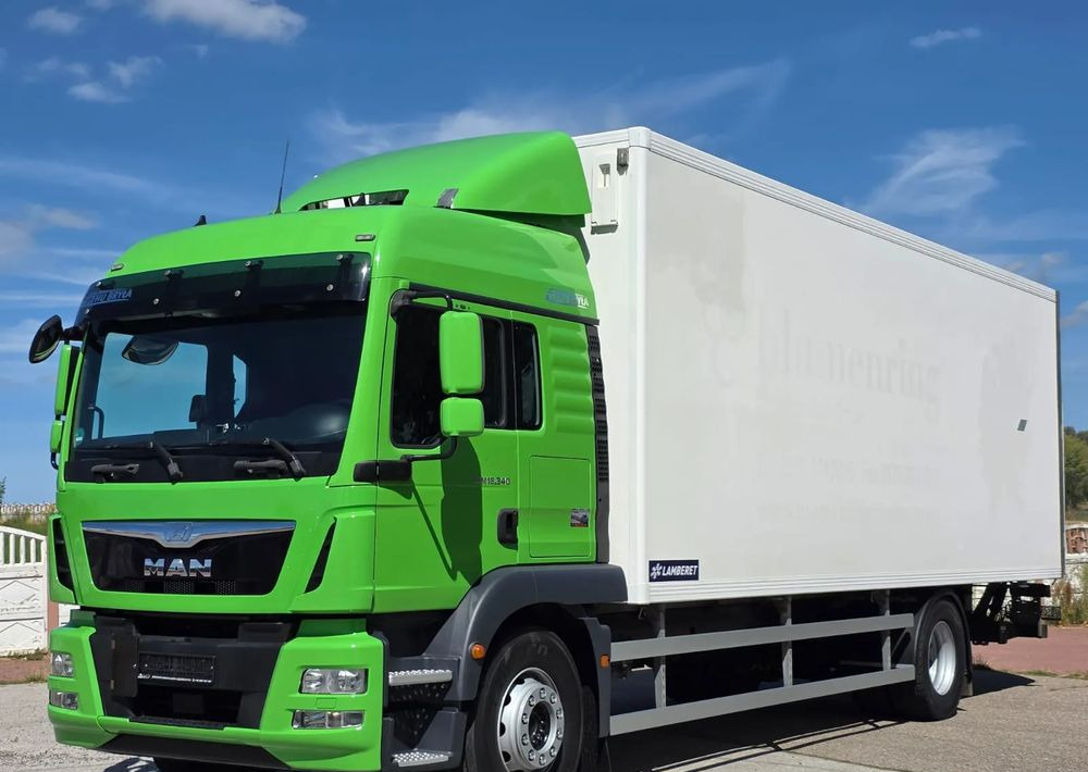 MAN TGM 18.340 / 18.290 / 15.290 / IZOTERMA / WINDA / 19PALET /E6 / SPROWADZONY / AUTOMAT / SYPIALKA / PIERWSZY WŁAŚCICIEL / BOCZNE DRZWI / STAN BARDZO DOBRY - Φορτηγό ψυγείο: φωτογραφία 1 MAN TGM 18.340 / 18.290 / 15.290 / IZOTERMA / WINDA / 19PALET /E6 / SPROWADZONY / AUTOMAT / SYPIALKA / PIERWSZY WŁAŚCICIEL / BOCZNE DRZWI / STAN BARDZO DOBRY - Φορτηγό ψυγείο: φωτογραφία 1