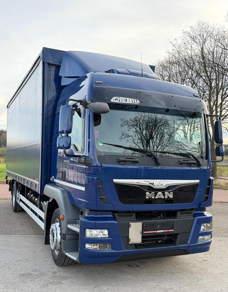 MAN TGM 18.340 / FIRANKA / SPROWADZONY / 9100 ŁADOWNOŚĆ / 18 PALET / E6 / WINDA / - Φορτηγό μουσαμάς: φωτογραφία 3 MAN TGM 18.340 / FIRANKA / SPROWADZONY / 9100 ŁADOWNOŚĆ / 18 PALET / E6 / WINDA / - Φορτηγό μουσαμάς: φωτογραφία 3