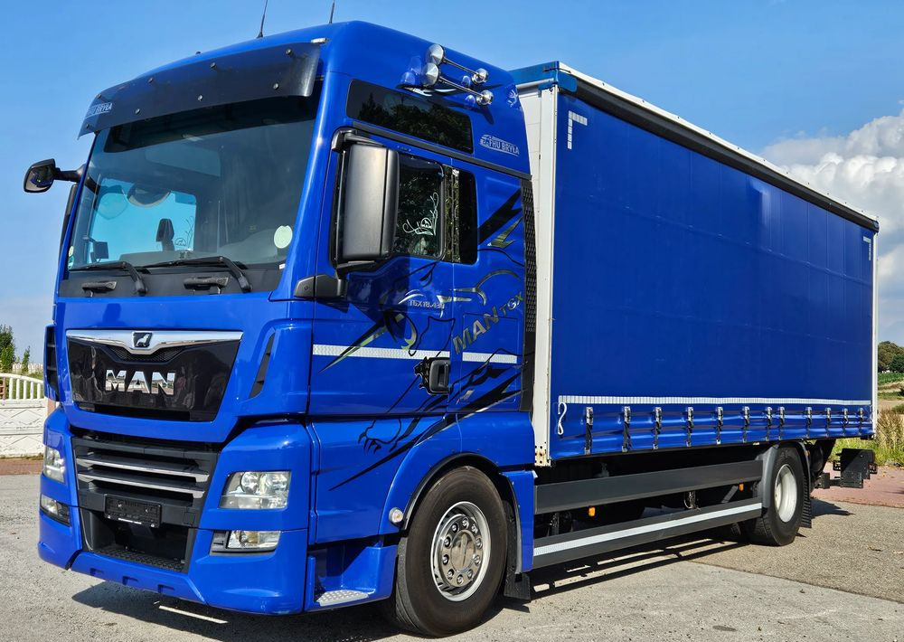 MAN TGX 18.430 / FIRANKA / WINDA / KLIMA POSTOJOWA / 300TYŚ PRZEBIEG / 2020 /E6 / KLIMA POSTOJOWA / SPROWADZONY / JAK NOWY / AUTOMAT - Φορτηγό μουσαμάς: φωτογραφία 1 MAN TGX 18.430 / FIRANKA / WINDA / KLIMA POSTOJOWA / 300TYŚ PRZEBIEG / 2020 /E6 / KLIMA POSTOJOWA / SPROWADZONY / JAK NOWY / AUTOMAT - Φορτηγό μουσαμάς: φωτογραφία 1