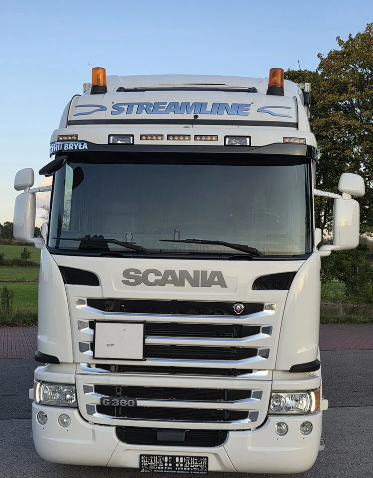 Scania G360 / BURTO-FIRANKA / 3 OSIE / WINDA / 20PALET / E6 / SYPIALNA KABINA / SPROWADZONY / JAK NOWA PRZEBIEG 490TYŚ / ŁADOWNOŚĆ 14500KG / - Φορτηγό μουσαμάς: φωτογραφία 3 Scania G360 / BURTO-FIRANKA / 3 OSIE / WINDA / 20PALET / E6 / SYPIALNA KABINA / SPROWADZONY / JAK NOWA PRZEBIEG 490TYŚ / ŁADOWNOŚĆ 14500KG / - Φορτηγό μουσαμάς: φωτογραφία 3