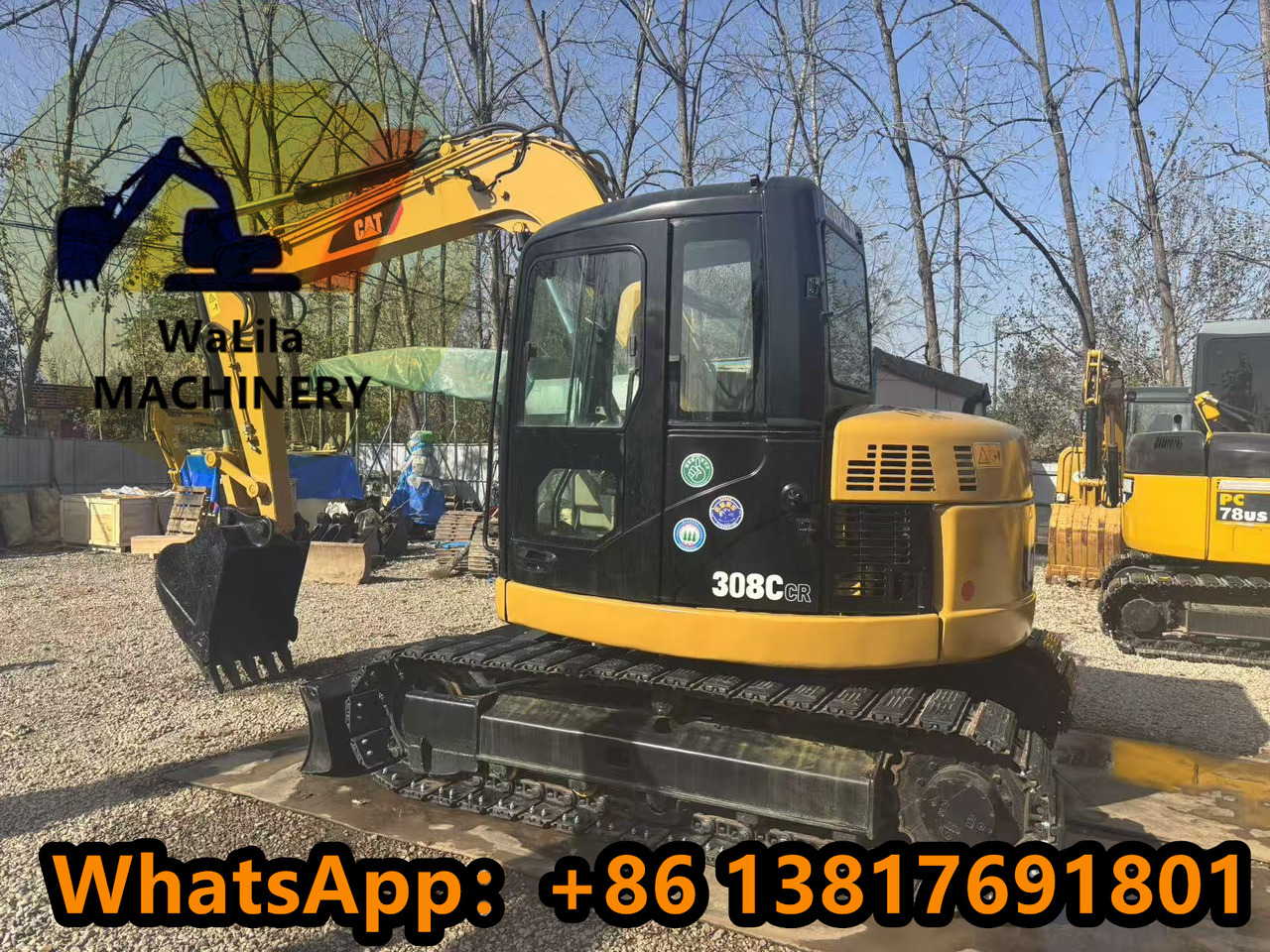 CATERPILLAR 308CCR - Ερπυστριοφόρος εκσκαφέας: φωτογραφία 1 CATERPILLAR 308CCR - Ερπυστριοφόρος εκσκαφέας: φωτογραφία 1