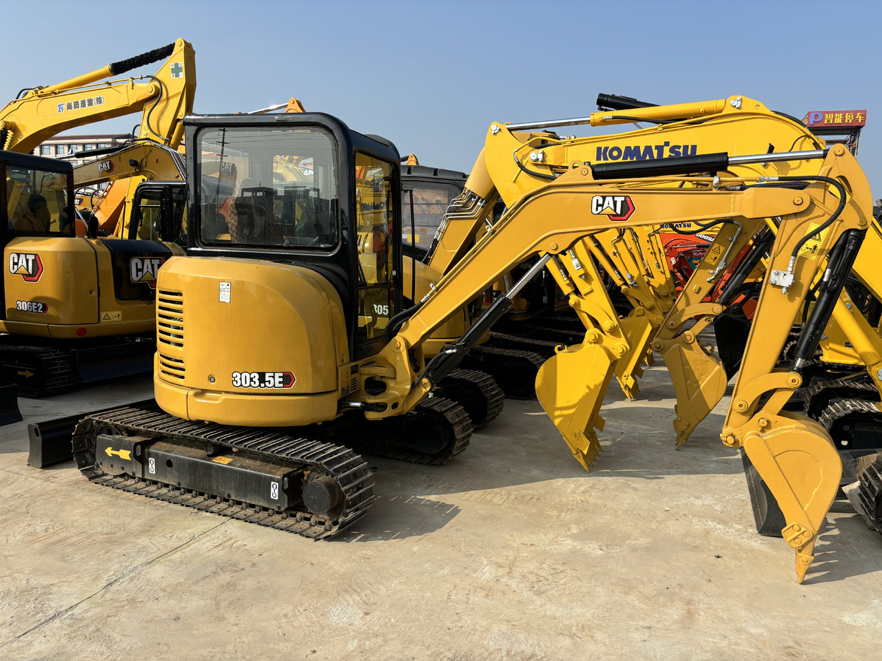 CATERPILLAR CAT303.5E - Μίνι εκσκαφέας: φωτογραφία 4 CATERPILLAR CAT303.5E - Μίνι εκσκαφέας: φωτογραφία 4