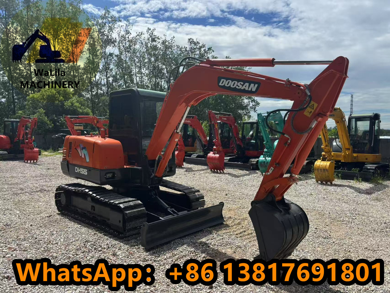 Doosan DH 55-7 DH55 (Good) - Μίνι εκσκαφέας: φωτογραφία 2 Doosan DH 55-7 DH55 (Good) - Μίνι εκσκαφέας: φωτογραφία 2