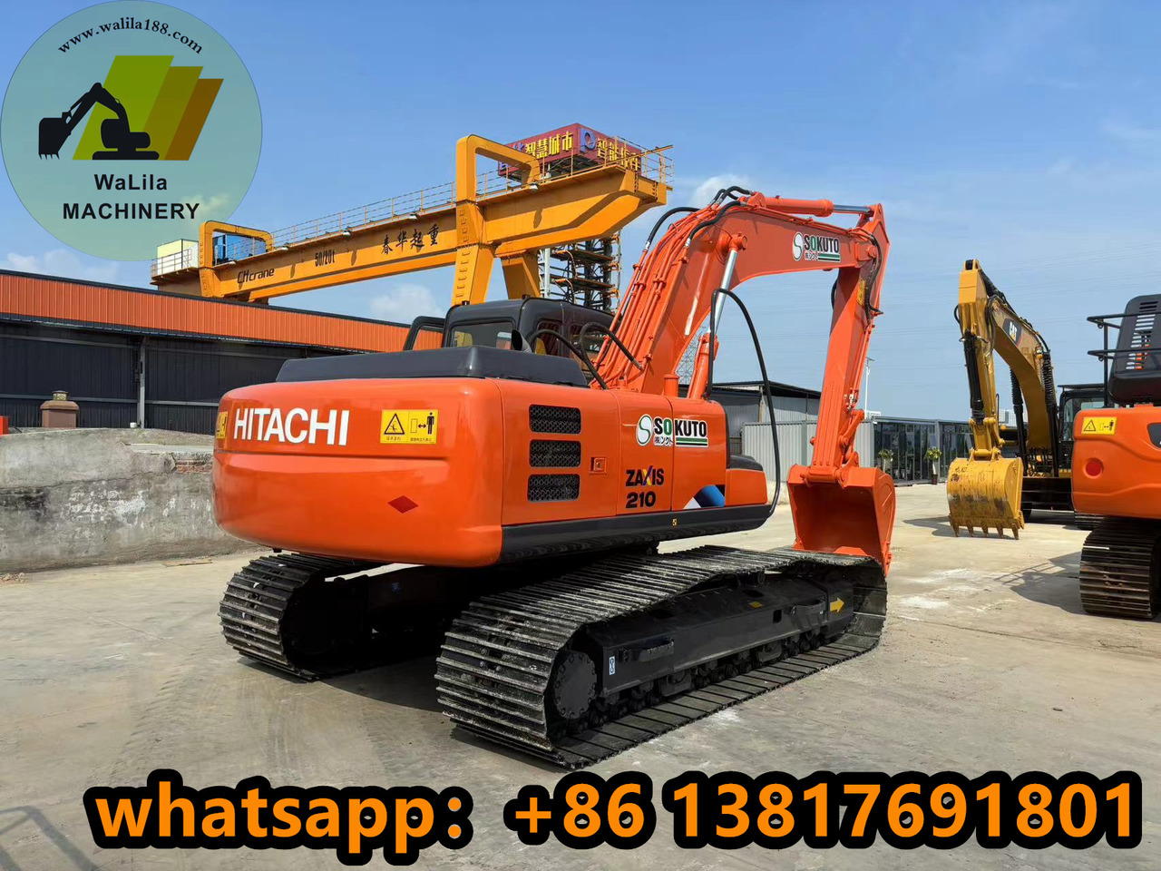 HITACHI ZX210 - Ερπυστριοφόρος εκσκαφέας: φωτογραφία 2 HITACHI ZX210 - Ερπυστριοφόρος εκσκαφέας: φωτογραφία 2