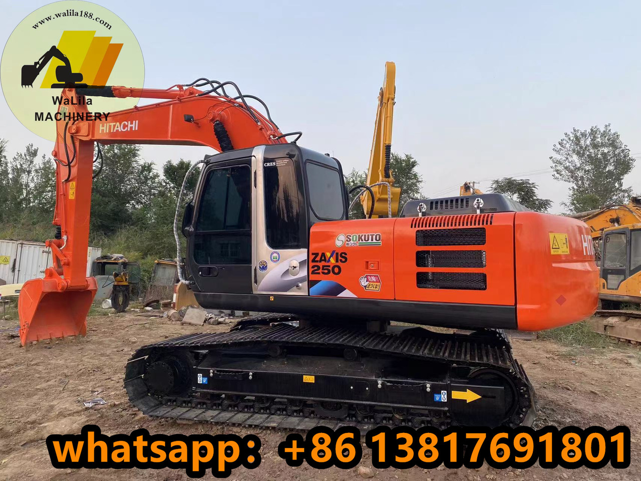 Hitachi Hitachi zx250 - Ερπυστριοφόρος εκσκαφέας: φωτογραφία 1 Hitachi Hitachi zx250 - Ερπυστριοφόρος εκσκαφέας: φωτογραφία 1