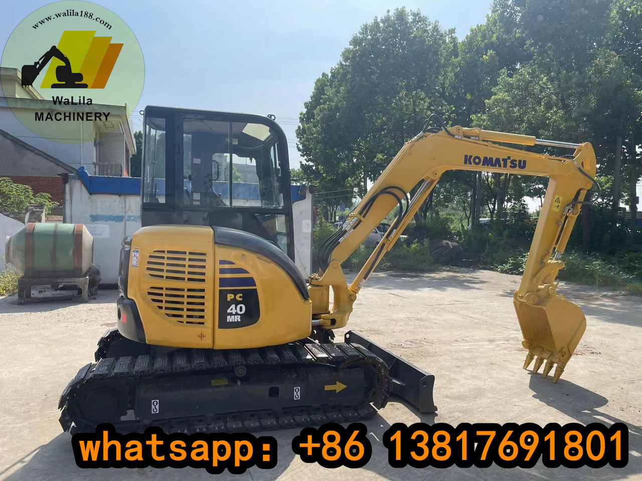 KOMATSU PC 40 MR-3 - Μίνι εκσκαφέας: φωτογραφία 1 KOMATSU PC 40 MR-3 - Μίνι εκσκαφέας: φωτογραφία 1