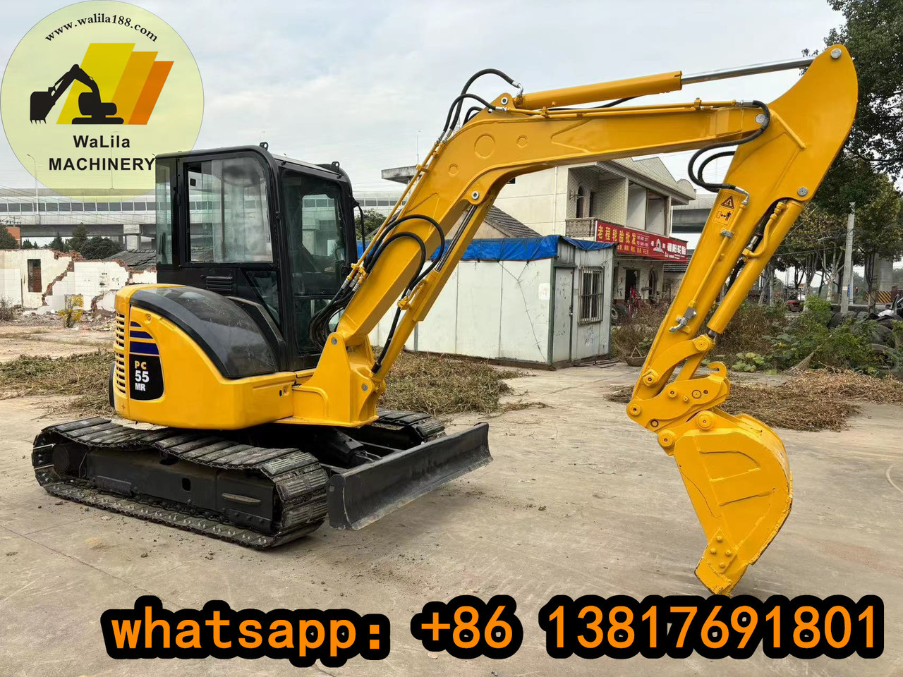 KOMATSU PC 55 MR-3 - Μίνι εκσκαφέας: φωτογραφία 1 KOMATSU PC 55 MR-3 - Μίνι εκσκαφέας: φωτογραφία 1