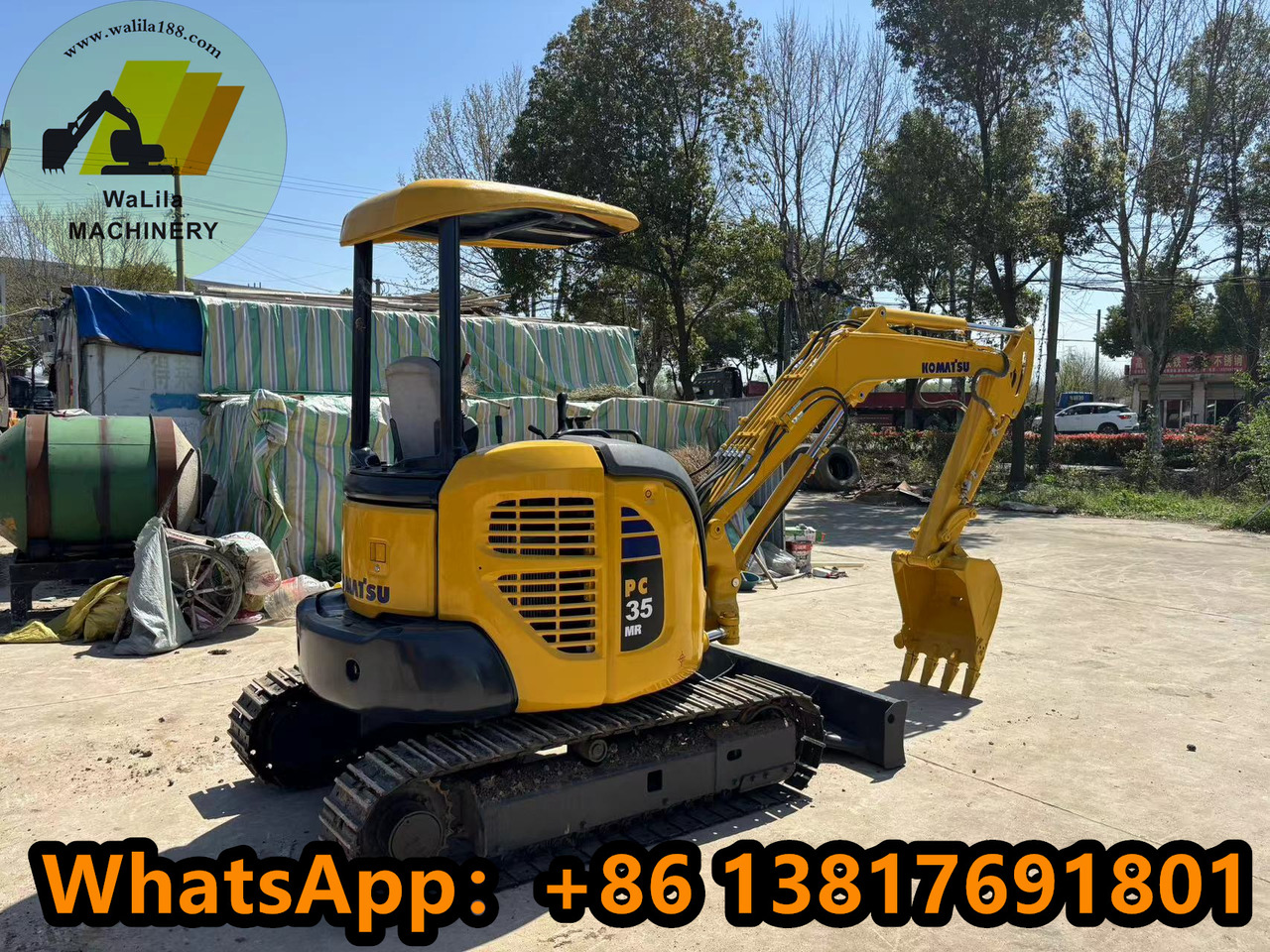 KOMATSU PC35MR - Μίνι εκσκαφέας: φωτογραφία 1 KOMATSU PC35MR - Μίνι εκσκαφέας: φωτογραφία 1