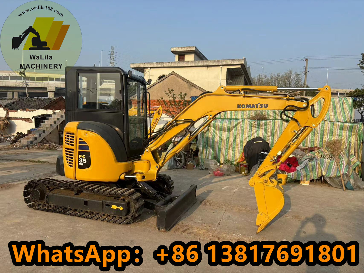 KOMATSU PC35MR - Μίνι εκσκαφέας: φωτογραφία 1 KOMATSU PC35MR - Μίνι εκσκαφέας: φωτογραφία 1