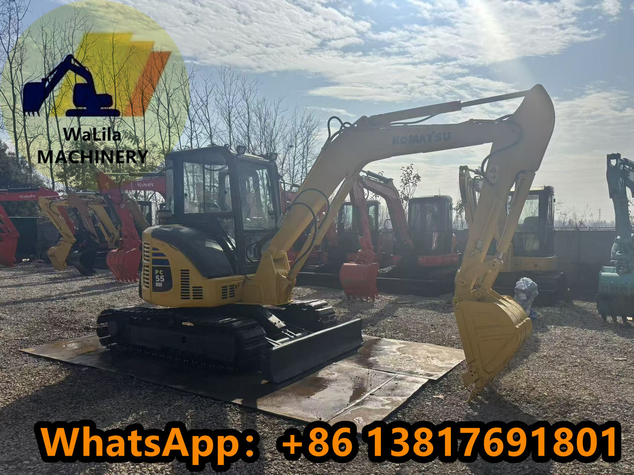 KOMATSU PC55MR-3 - Μίνι εκσκαφέας: φωτογραφία 2 KOMATSU PC55MR-3 - Μίνι εκσκαφέας: φωτογραφία 2