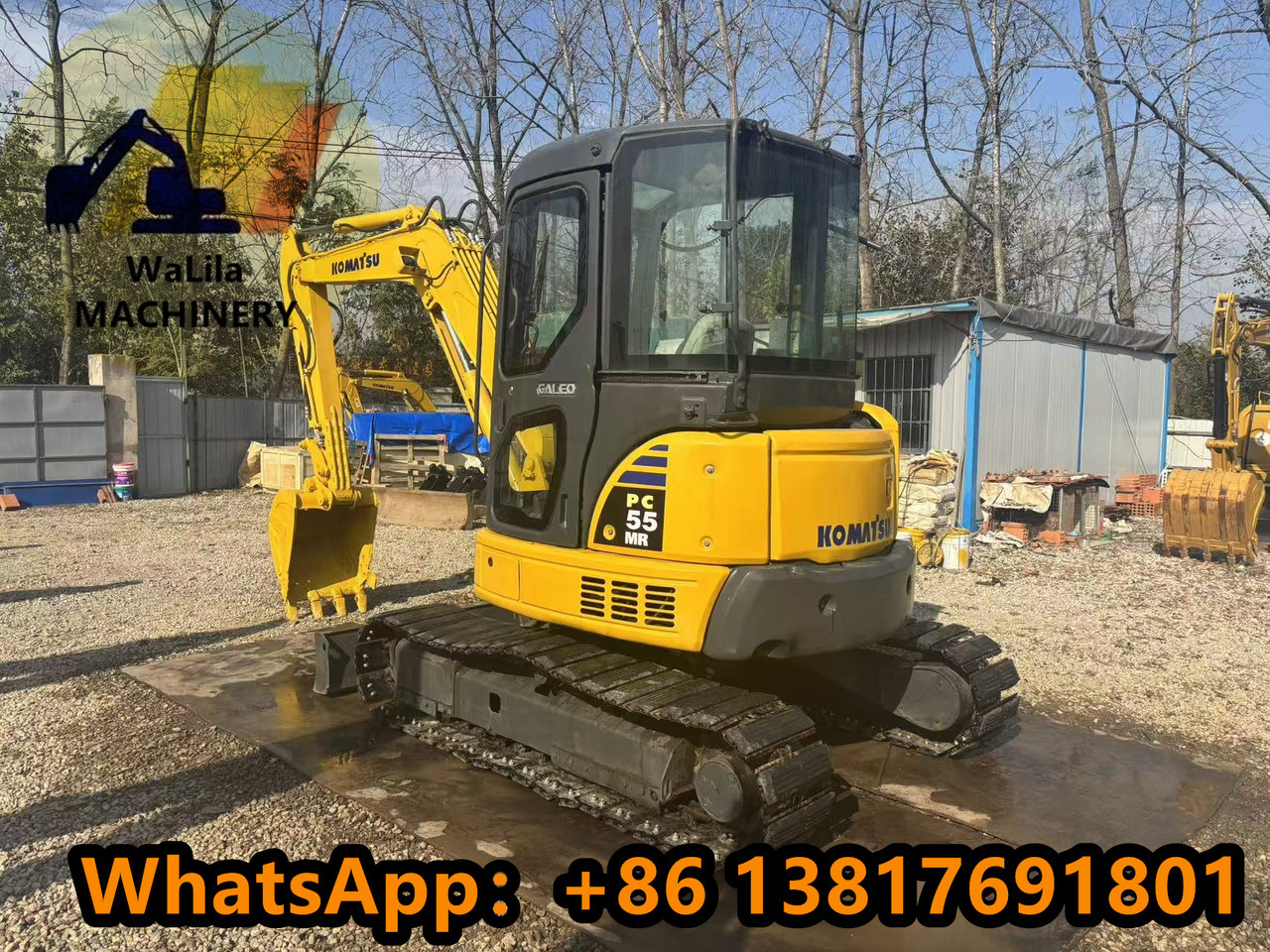 KOMATSU PC55MR-3 - Μίνι εκσκαφέας: φωτογραφία 4 KOMATSU PC55MR-3 - Μίνι εκσκαφέας: φωτογραφία 4