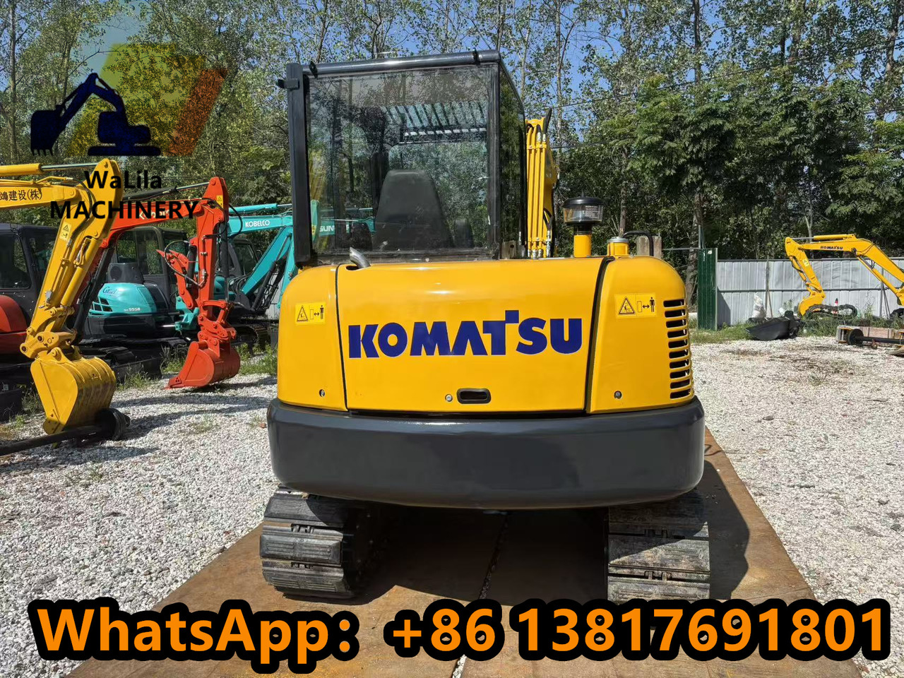 Μίνι εκσκαφέας KOMATSU PC56-7: φωτογραφία 8 Μίνι εκσκαφέας KOMATSU PC56-7: φωτογραφία 8