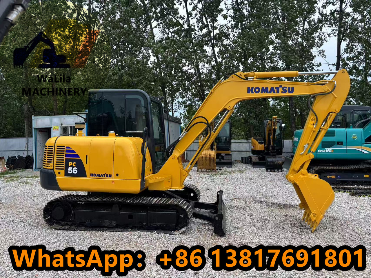 Μίνι εκσκαφέας KOMATSU PC56: φωτογραφία 6