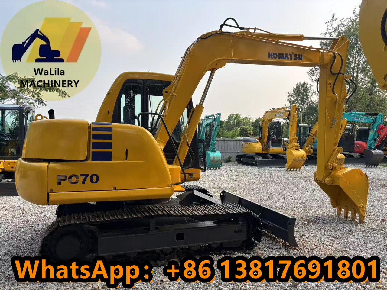 KOMATSU PC70 - Μίνι εκσκαφέας: φωτογραφία 2 KOMATSU PC70 - Μίνι εκσκαφέας: φωτογραφία 2