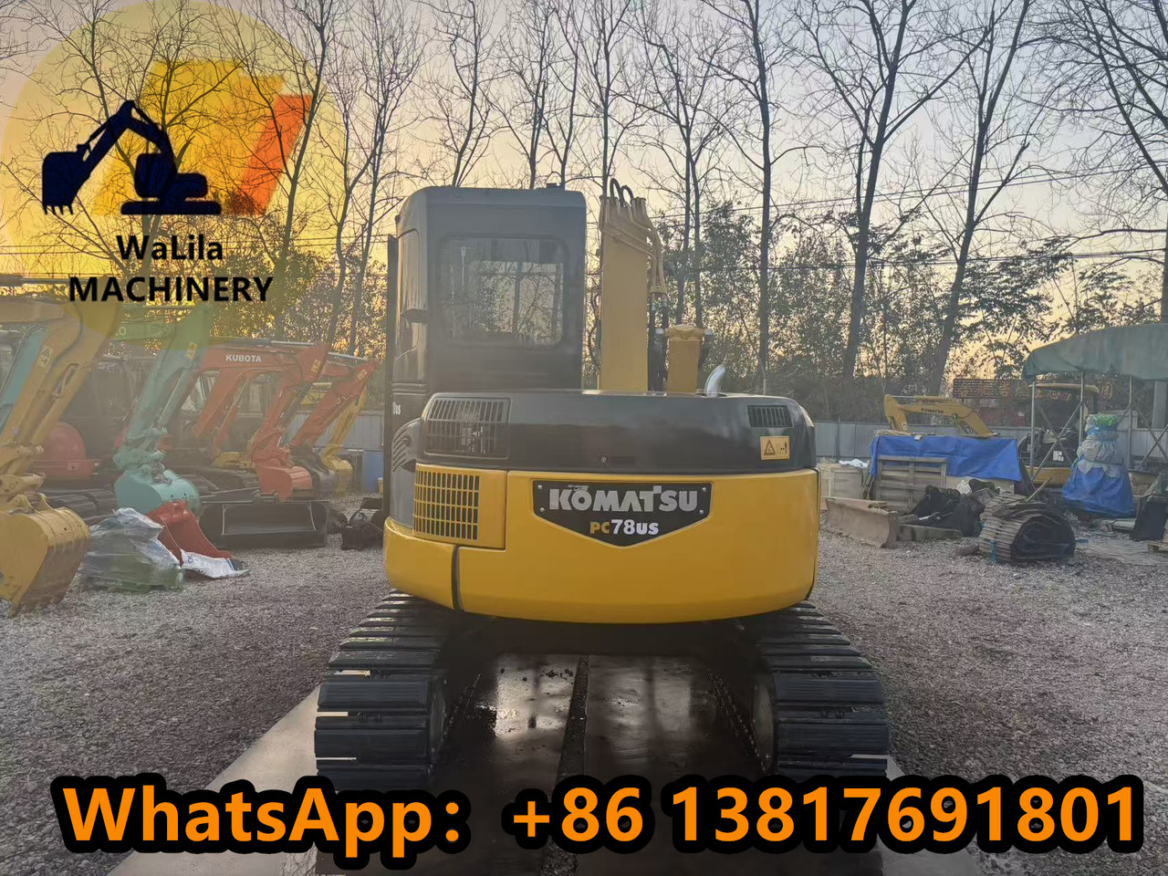KOMATSU PC78US - Μίνι εκσκαφέας: φωτογραφία 2 KOMATSU PC78US - Μίνι εκσκαφέας: φωτογραφία 2