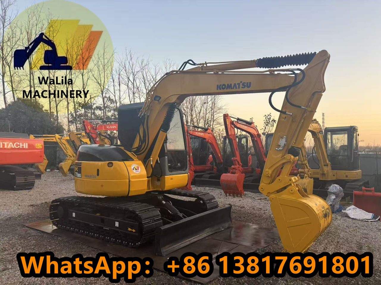 KOMATSU PC78US - Μίνι εκσκαφέας: φωτογραφία 1 KOMATSU PC78US - Μίνι εκσκαφέας: φωτογραφία 1