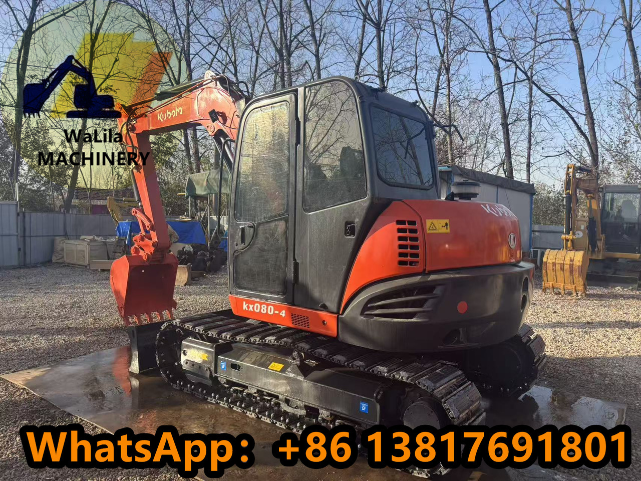 KUBOTA KX080-4 - Μίνι εκσκαφέας: φωτογραφία 5 KUBOTA KX080-4 - Μίνι εκσκαφέας: φωτογραφία 5
